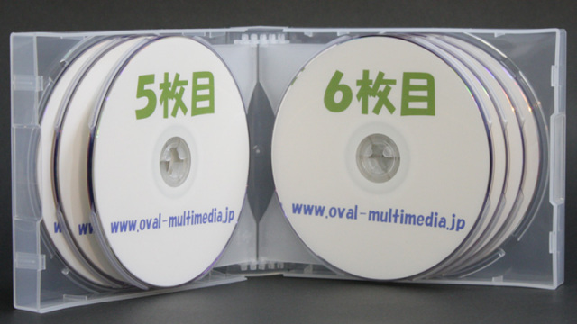 12枚収納CD/DVDケース
