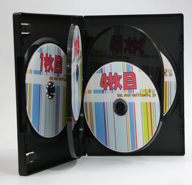 6枚収納DVD・BDケース